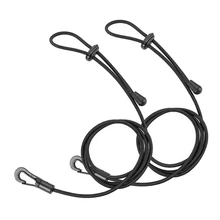 

Set of 2 Kayak 120 cm/47 inch Paddle Leash Safety Lanyard Adjustable for Kayaking Securing Canoe Board