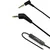 For QC3 Замена аудиокабеля Khopesh для Bose QC3 QC 3 QC15 QC25 OE2 OE2i AE2 AE2i AE2w кабель для наушников Bose шнур iOS Android Mic - Цвет: For QC3