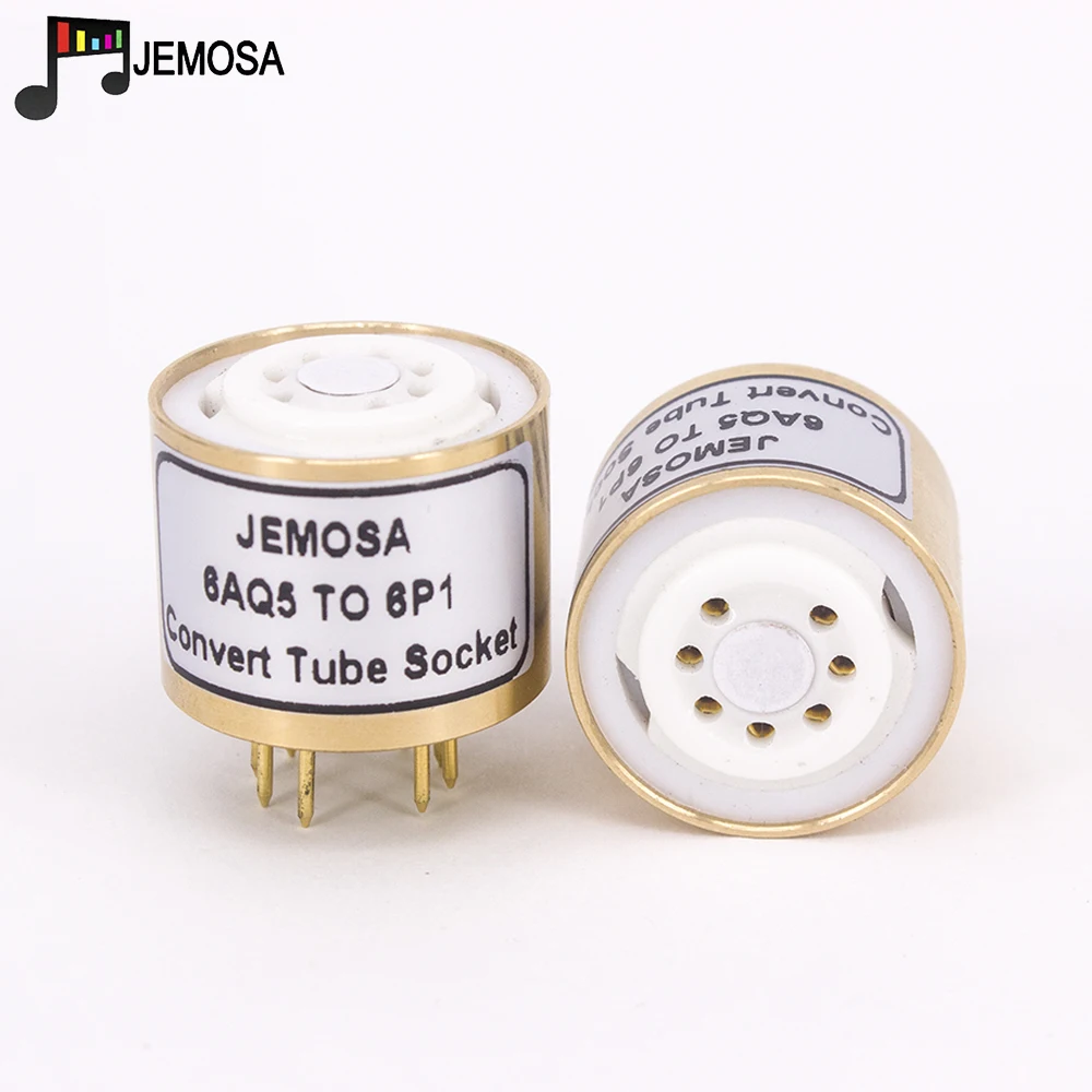1PC 6AQ5 TO 6P1 DIY Audio Vacuum Tube Amplifier Convert Socket Adapter