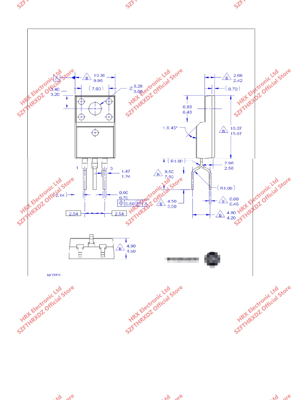 FDPF44N25TRDTU FDPF44N25T TO-220F 44N25T TO220F MOSFET UF 250V 44A 50 шт./трубки