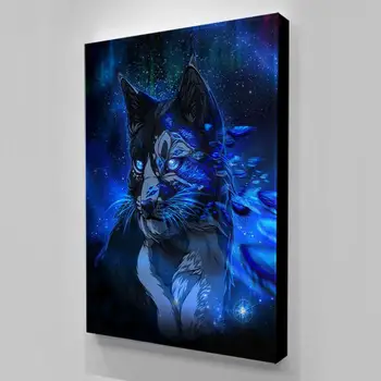 

Posters And Prints Canvas Art Picture Lynx Animal Print Canvas Painting Wall Art Paintings For Living Room Wall