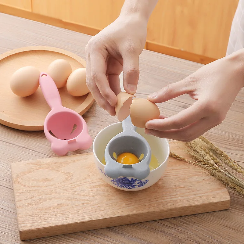 

1pcs Creative Egg Yolk Separator Protein Separation Tool Food-grade Egg Separator Egg Tool Kitchen Tools Kitchen Gadgets Gadget