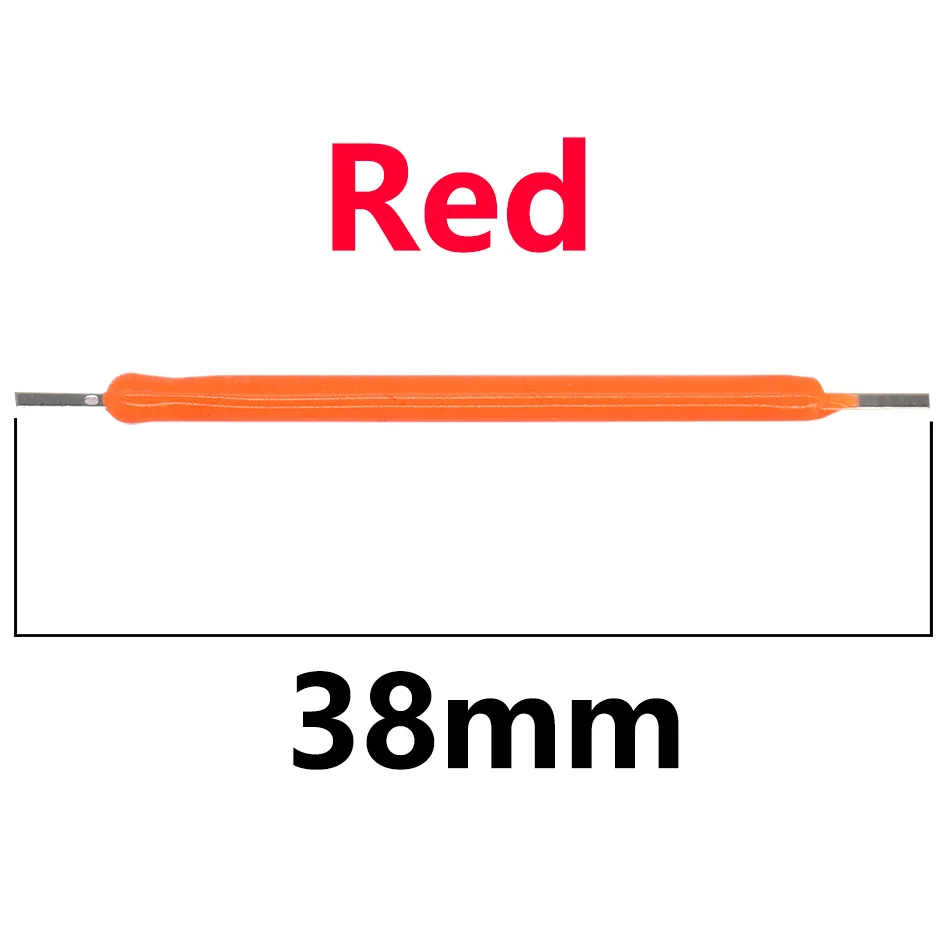 Description Picture 4 of item20PCS White Warm Red Green Blue 38mm 3V 12V 57V 80V LED Chip Incandescent Lamp Accessories Diode Flexible Filament For DIY Bulb
