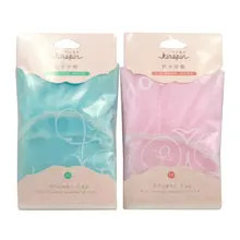 Цельная эластичная шапочка для купания 1 шт. водонепроницаемая шапочка для душа утепленная Милая шапочка для ванной однотонные аксессуары для ванной комнаты для женщин