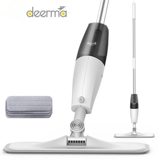 Оригинальные швабры Deerma Water Jet из углеродного волокна для очистки почвы 360