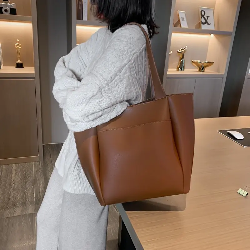 Hot Sale Large Handbag Shoulder High Quality PU leather Bags 2022 Sadoun.com