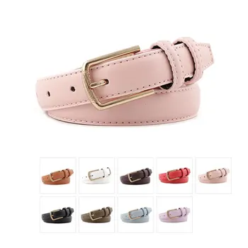 

Big Size Faux Leather Male Belt Women Casual Pin Buckle Waist Strap All-Match High Quality Waistband Accessory