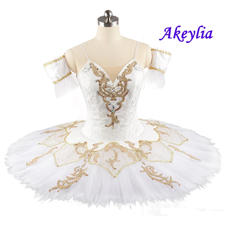 White Fairy of Tenderness Professional Ballet Tutu Adult Costume Tutu Professional Ballet Tutu Women Classical Tutu for Girls