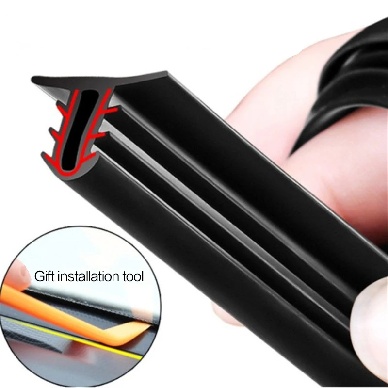

Car center console seal strip instrument panel slot modification soundproof dustproof strip front windshield to eliminate abnorm