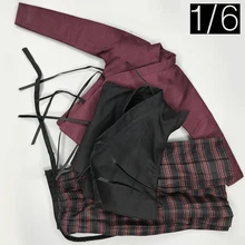 

New 1/6th COOMODEL SE028 SE029 Red Yasha Ii Naozheng Japan Samurai Dressing Suit Set Underwear Model Can Suit 12inch Figure