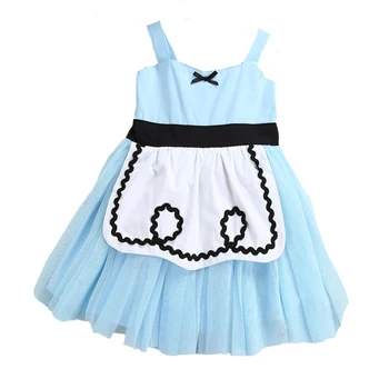 

Tutu Dress Snow White Rapunzel Dress Cotton Alice Rapunzel Summer Baby Party Costume Princess Sling skirt Baby Costumes