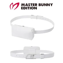 

New single golf pure color Fanny pack high-end first layer cowhide fashion versatile mobile phone bag with belt