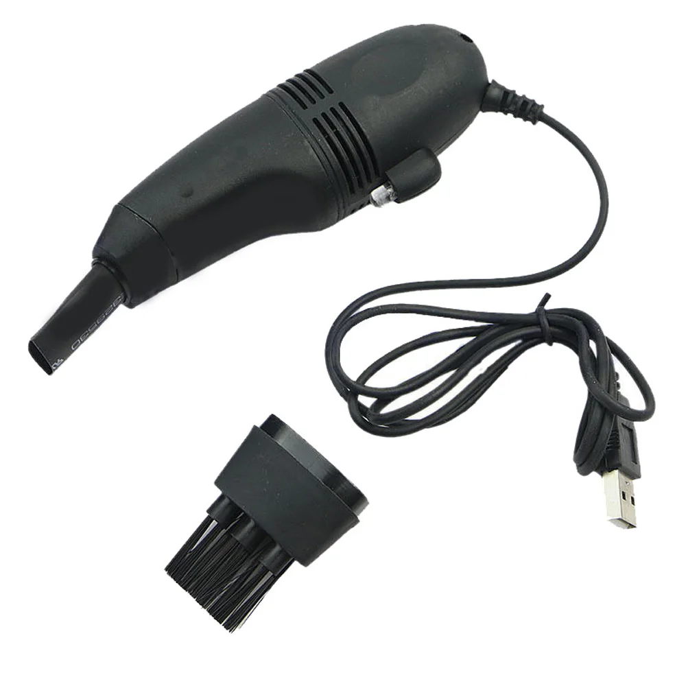 Модный Мини компьютер Вакуумный USB пылесос для клавиатуры ПК щетка для ноутбука набор для очистки пыли для ноутбука настольные компьютерные клавиатуры