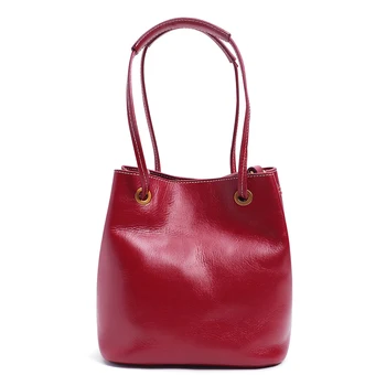 

Women's First layer Leather HandBag, Light Luxury Shoulder Bag, Collocation Fashion 20*20cm, Shopping Bag For Work,Shopping