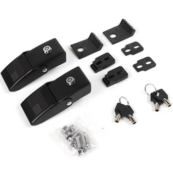 

Engine Bonnets Hood Lock for Jeep Wrangler JK 2007-2017 Metal with Key Pattern Design Hood Lock for Wrangler Car Hood Lock