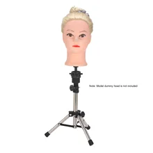 Регулируемый штатив подставка держатель алюминиевый сплав для обучения головы Парикмахерская Подставка-манекен салон волос зажим держатель стенд