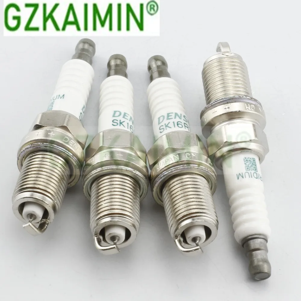 4 шт свечи зажигания OEM SK16R11 90919-01217 для матрицы Prius Yaris Corolla