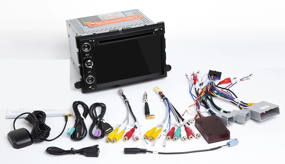 Discount DSP 64G Android 9 Car DVD Radio GPS for Ford 500/F150/Explorer/Edge/Expedition/Mustang/fusion/Freestyle Wifi BT 26