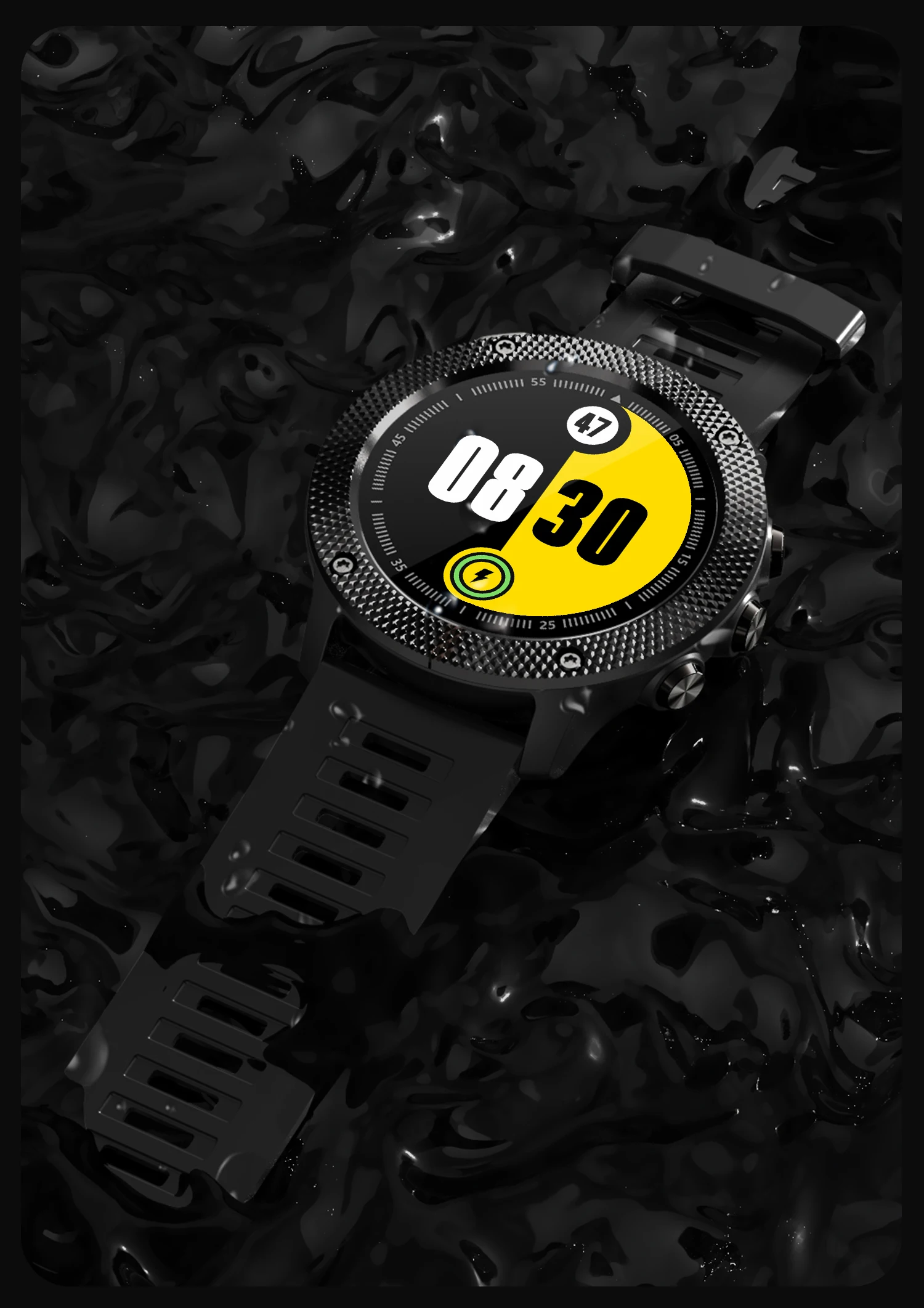 STrollAR Men Smartwatches 2021 30M Waterproof 12 Sport modes Fitness Tracker Clock Smart Watch for Android IOS Xiaomi Huawei