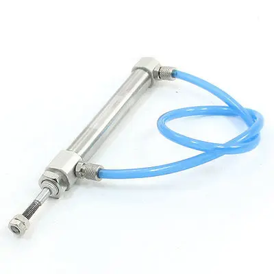 

CDJ2B10-45-B 1.0Mpa 10mm Bore 45mm Stroke Pneumatic Cylinder w Blue PU Tube