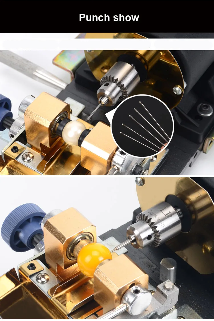 Электрический станок для сверления жемчуга Holing Driller набор ювелирные изделия, пуансон гравер машина инструмент полный набор