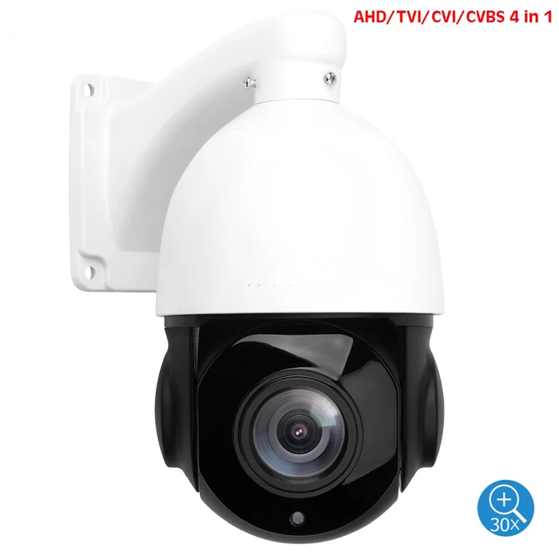 

2MP 5MP AHD PTZ Security Camera 1080P 30X Optical Zoom 4-in-1 HD TVI/AHD/CVI/CVBS Outdoor Video Surveillance Speed Dome Camera
