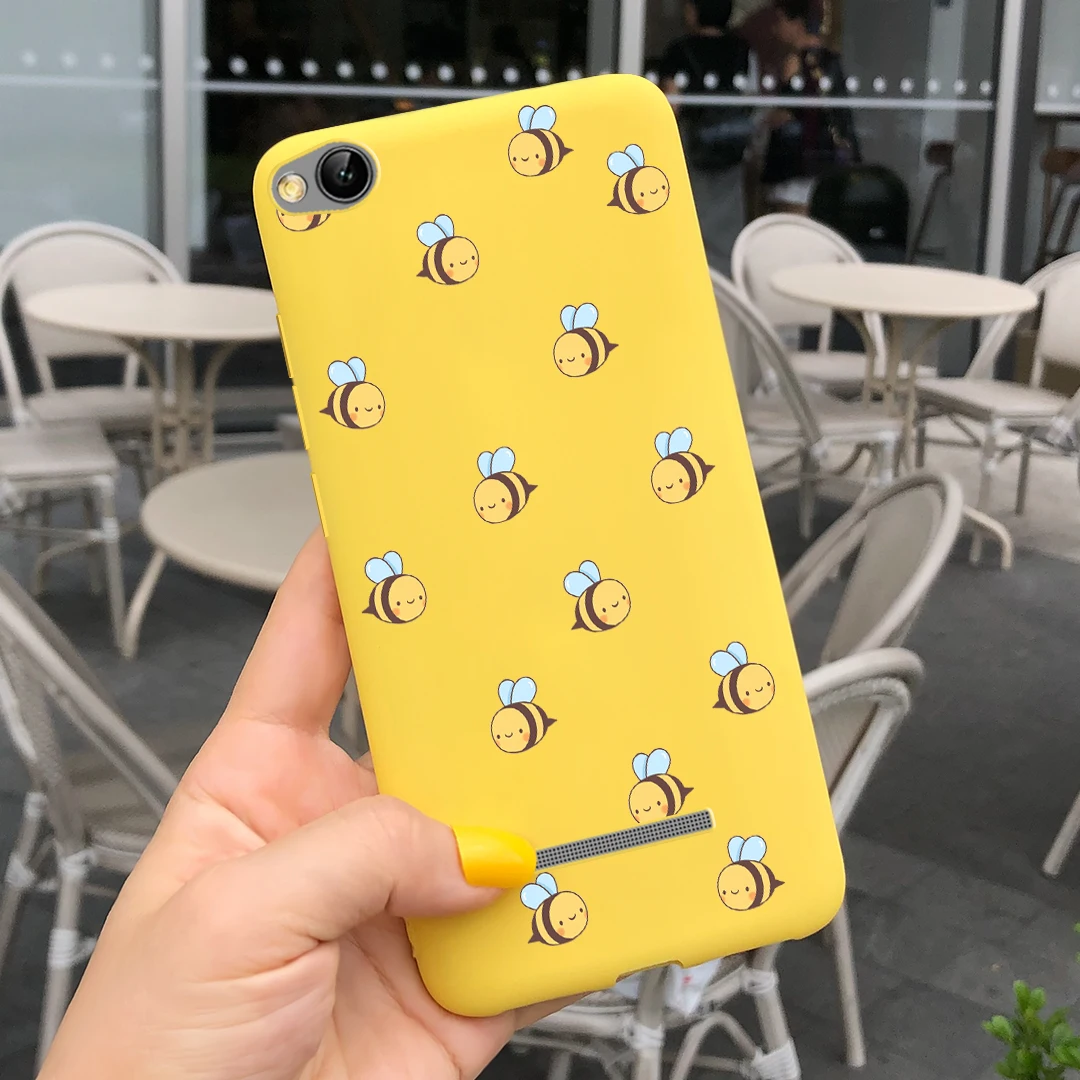 Lovely Cartoon Silicone Phone Case - Candy Color Soft Cover