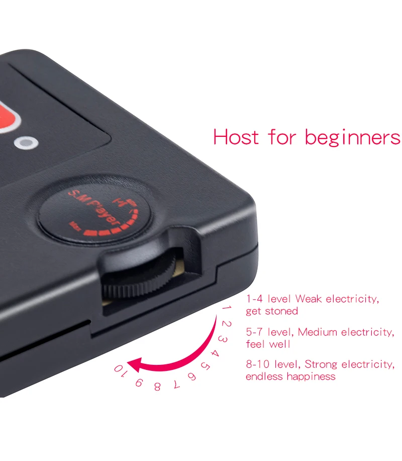 Dual Output Electric Shocker Host Controller SM Players Multi-mode Estim Power Box Electro Sex Accessaries for Couple Adult Game