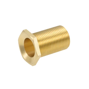 

uxcell Brass Threaded Pipe Fitting G3/4 Male x G3/4 Female Hex Bushing Adapter 45mm Length