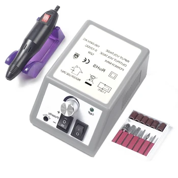 

12W Electric Nail Drill Manicure Machine 20000RPM Set Diamond Pedicure Nail Files Drills Apparatus Equipment For Manicure