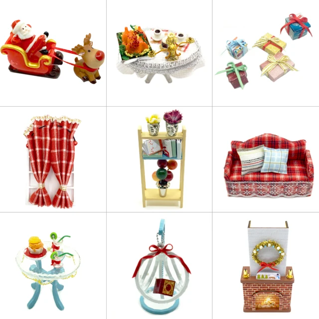Cutebee DIY DollHouse Wooden Doll Houses Miniature Dollhouse Furniture Kit Toys for Children New Year Christmas Gift Casa 6