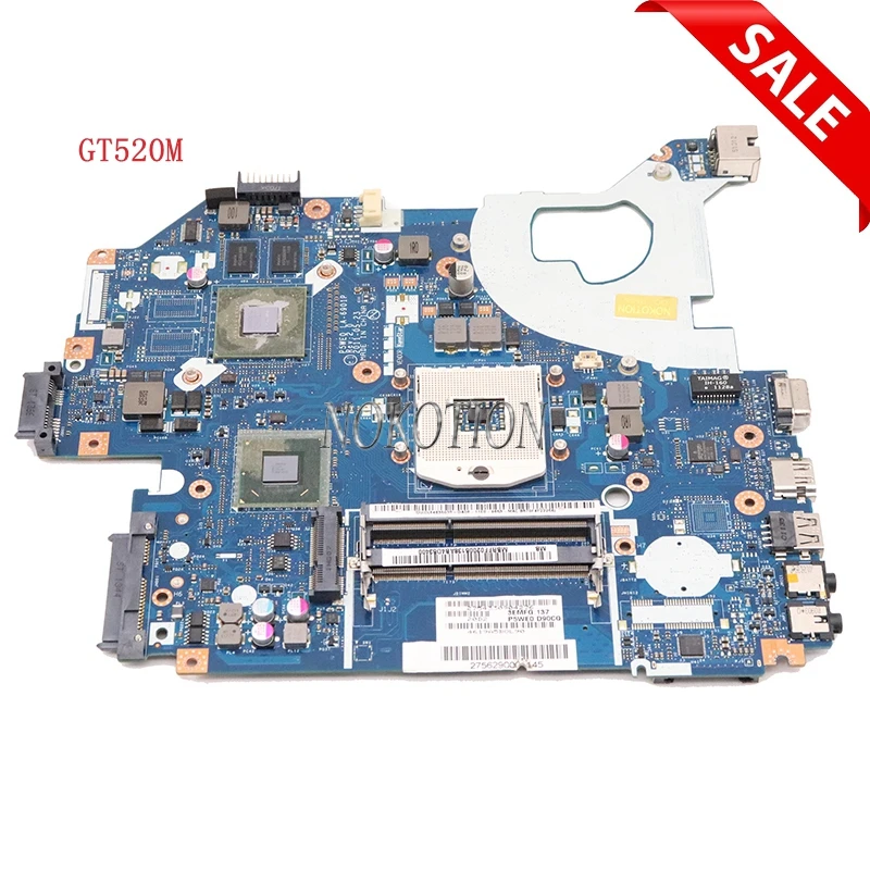 Материнская плата NOKOTION для ноутбуков Acer 5750 5750G NV57 HM65 Nvidia GT520M Graphics DDR3 MB. Rff004 MBRFF02004