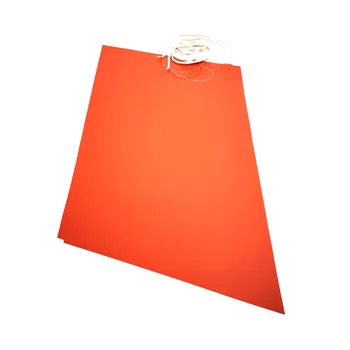 

850*1450*1.5mm 380V 8500W Conveyor Belt Valcanizer Press Heater PT100 and 1500mm lead wire come out from right corner of 850mm