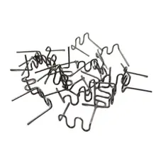 

100pcs 0.8mm Wave Hot Staples For Car Plastic Bumper Welding Repair