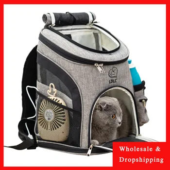 

pet bag explosive pet backpack Oxford cloth portable cat and dog pet backpack