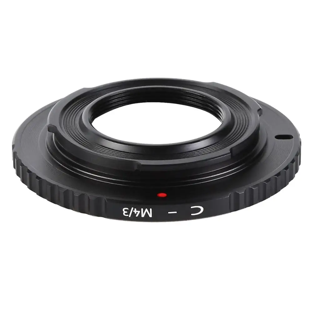 K& F адаптер для крепления камеры для C-Mount CCTV/Cine объектива для M4/3 MFT Olympus PEN и Panasonic Lumix беззеркального корпуса камеры