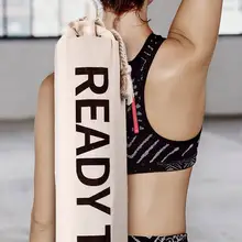 Хлопковый льняной коврик для йоги, сумка для тренажерного зала, чехол для МО мужчин, пилатеса, финтесса, коврик для упражнений, легко переносится, рюкзак для йоги, танцевальная спортивная сумка для йоги