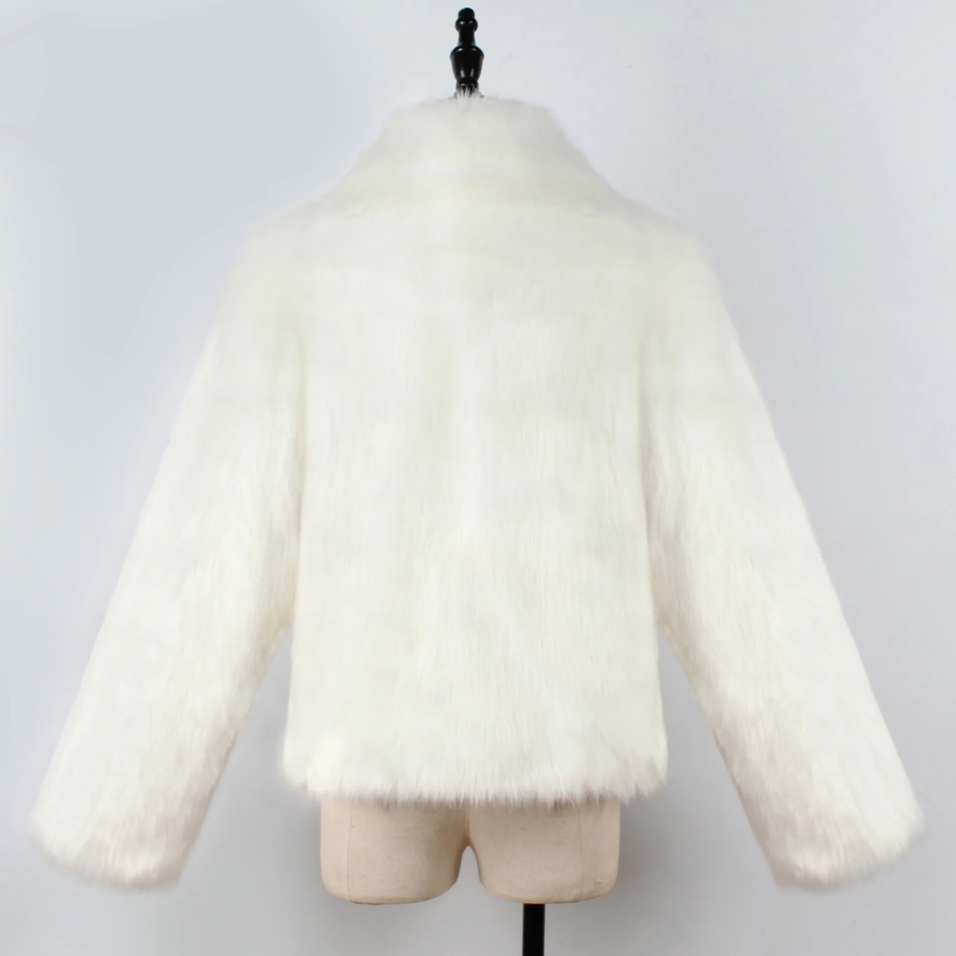 Новинка, пальто из искусственного меха лисы, Женский плюшевый пиджак, Осень-зима, пальто из искусственного меха, женские плюшевые пальто
