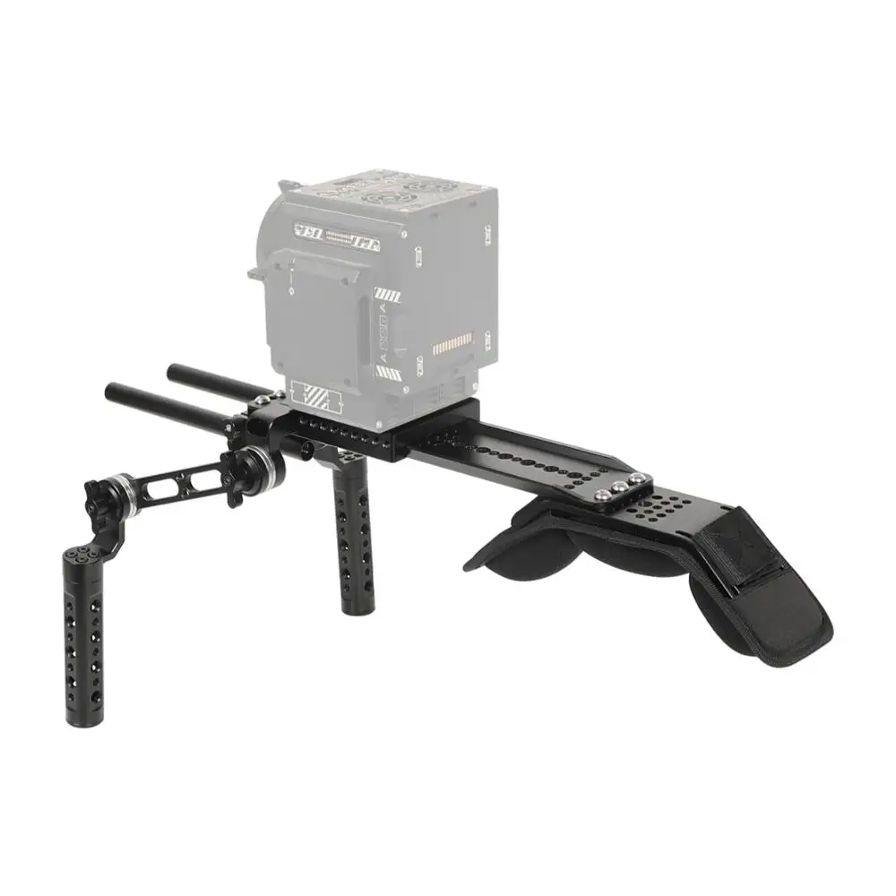 Placa e Alça de Roseta Ajustável para Câmeras Rig com Arri Hdrig Dslr Câmera Ombro Cine - Image 5