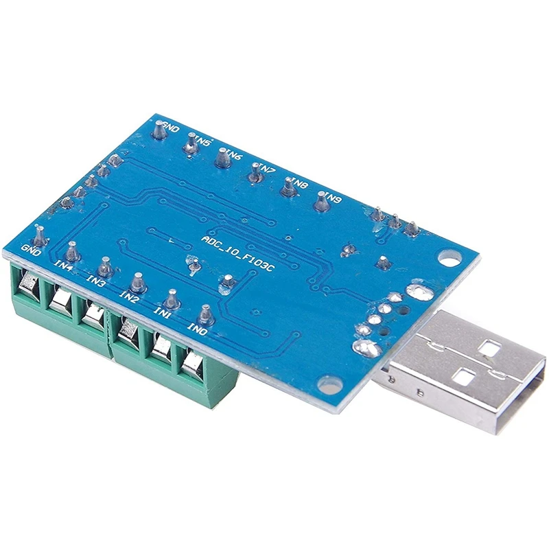 USB 10 канальный 12 битный модуль сбора данных AD STM32 коммуникационная плата