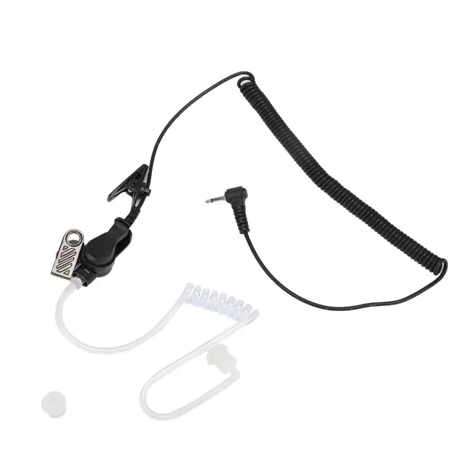 

Air Acoustic Sound Tube Headphones 2.5MM Listening Only Earpiece for Walkie Talkie Radio