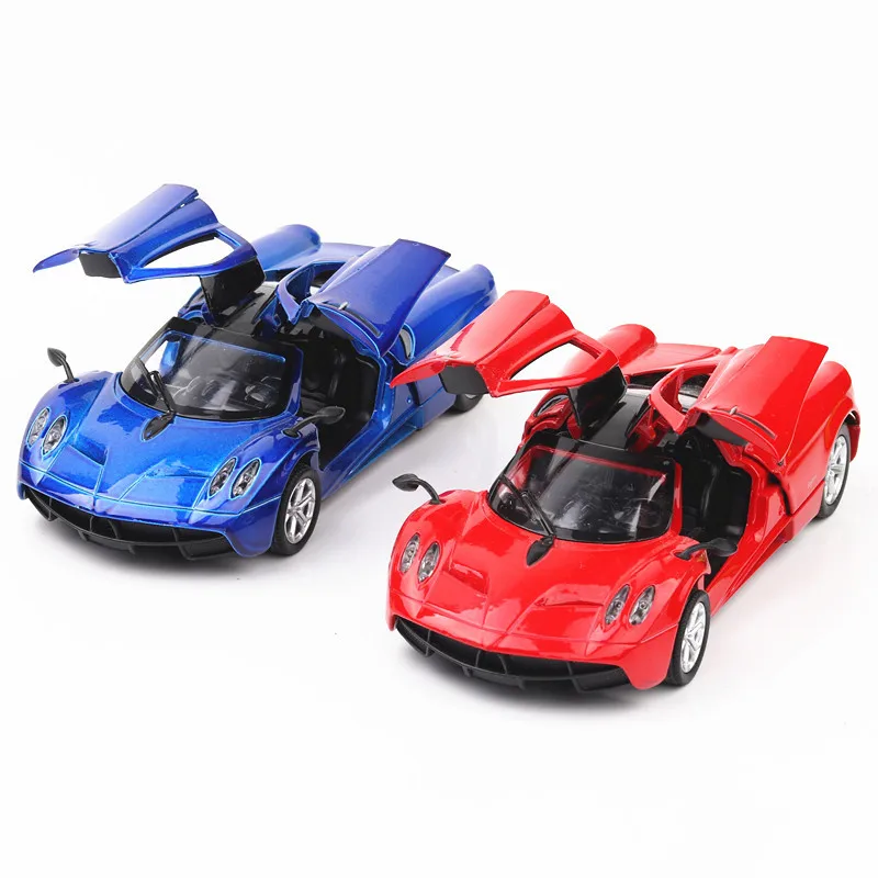 1:32 Pagani Zonda усовершенствованная спортивный автомобиль сплава под высоким давлением модель автомобиля с отступить звук светильник эффект, автомобиль, игрушки для детей