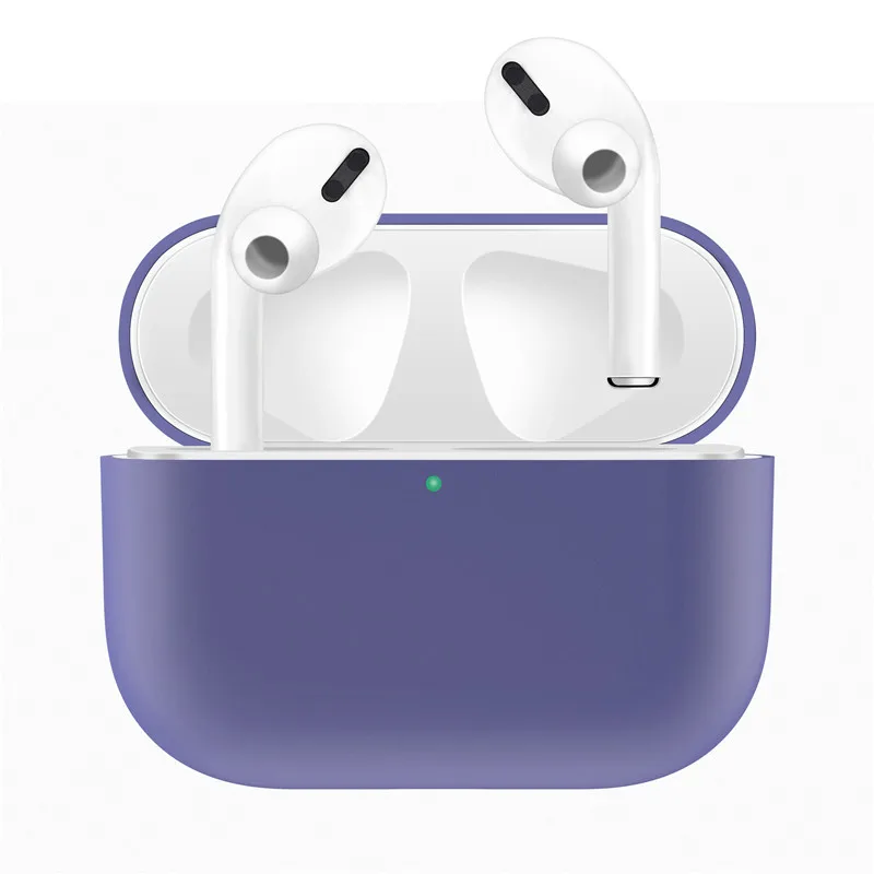 Ультратонкий силиконовый чехол для AirPods Pro 3 чехол для зарядки защитный чехол для AirPods противоударный Чехол Air pods Pro Аксессуары