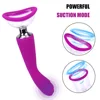 Nipple Sucker Clitoris Stimulation Masturbator Erotic Toys for Woman Clitoral G-Spot Pump Super Powerful Vagina Sucking Vibrator 1