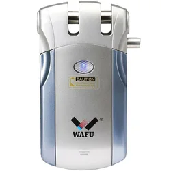 Wafu WF 019 serrure de porte électrique, commande sans fil avec porte de sécurité domestique ouverte et fermée, installation facile 