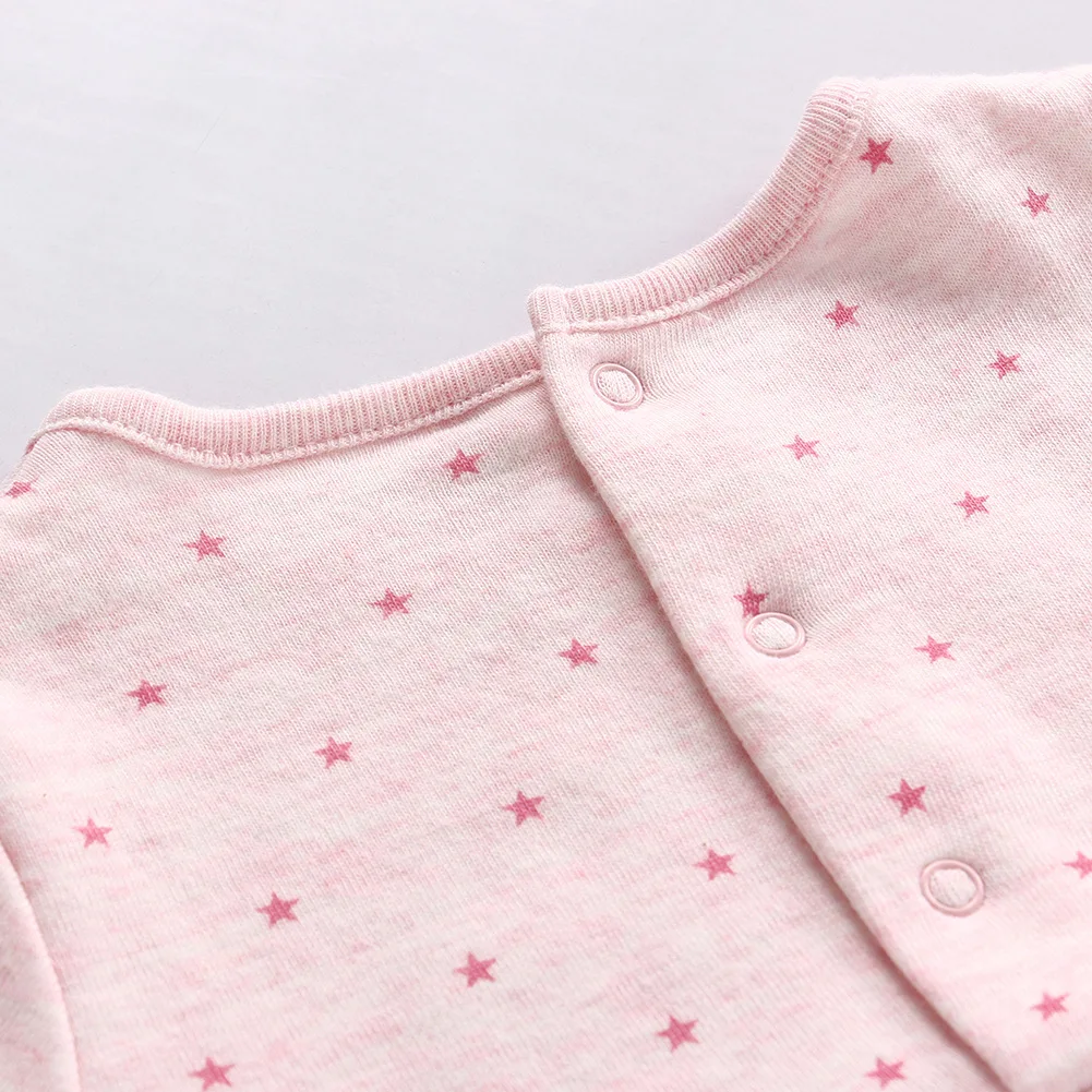 

Dance ling die Baby Clothes 2019 New Style Long Sleeve Pure Cotton Sweet Cute Baby Onesie CHILDREN'S Dress