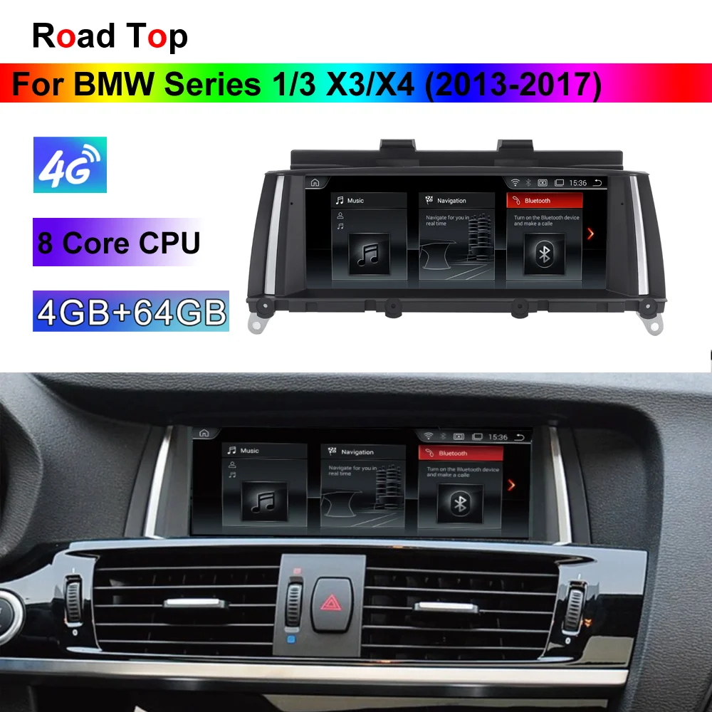 

8.8" Android Head Unit Screen for BMW Series 1/2 X3/X4 2013-2017 with Radio Bluetooth WiFi GPS Navigation Multimedia System