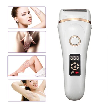 

Electric Razor Painless Lady Shaver Women Bikini Trimmer Whole Body hair removal machine USB Charging Waterproof Wet & Dry Use