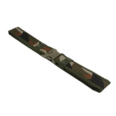 Camouflage 2 Регулируемый пояс для мужчин Прочный Холст Охота Тактический Кемпинг Спорт Туризм пояс унисекс Molle аксессуары Blackhawk - Цвет: Camouflage 2