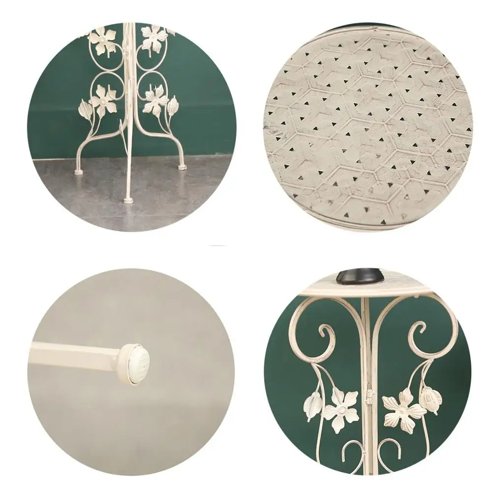 2019 New 29.5 X 29.5 X 56cm Nordic Iron Planter Holder Stand Brief Style Flower Display Stand Sofa Floor Home Garden Decor